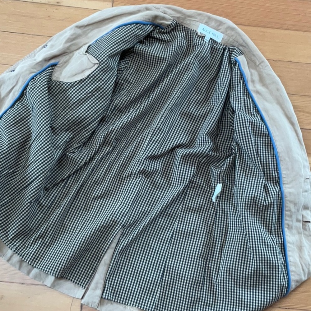 Alex Mill Linen Cotton Blazer - Picture 9 of 12